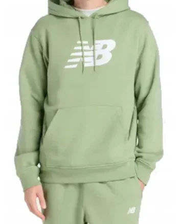 Hanorac  verde, bumbac, glug, Verde