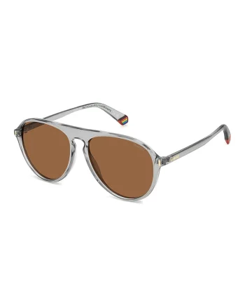 Ochelari de soare aviator cu lentile polarizate, Gri
