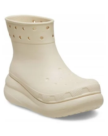 Femei, Cizme de ploaie, Classic Crush Rain Boot 207946, Bone, Marime