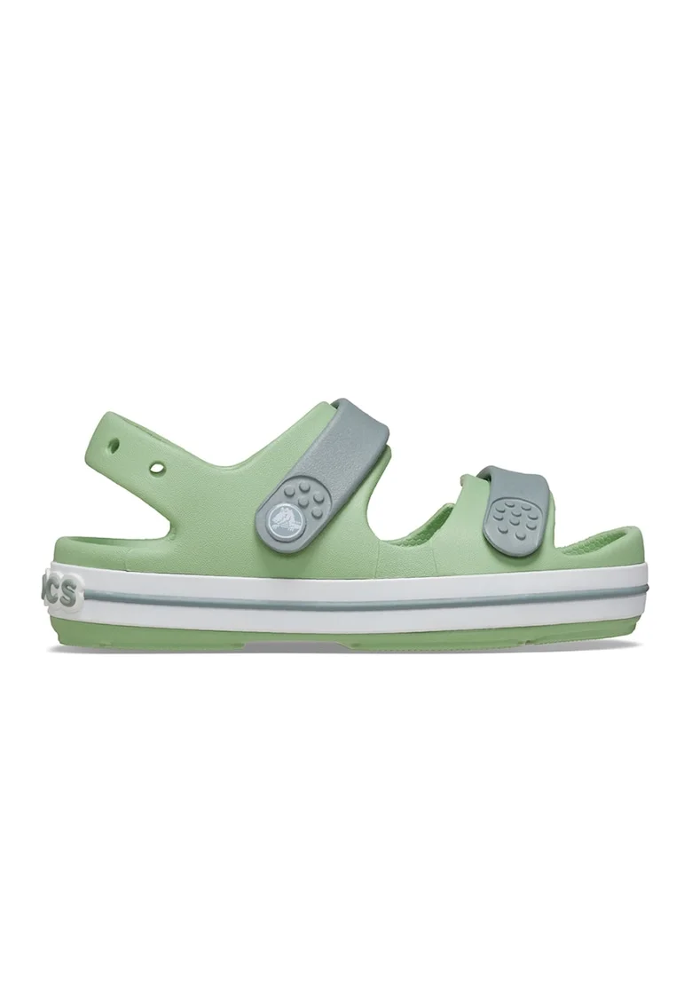 Sandale de cauciuc cu logo Cruiser, Gri cenusiu/Verde menta