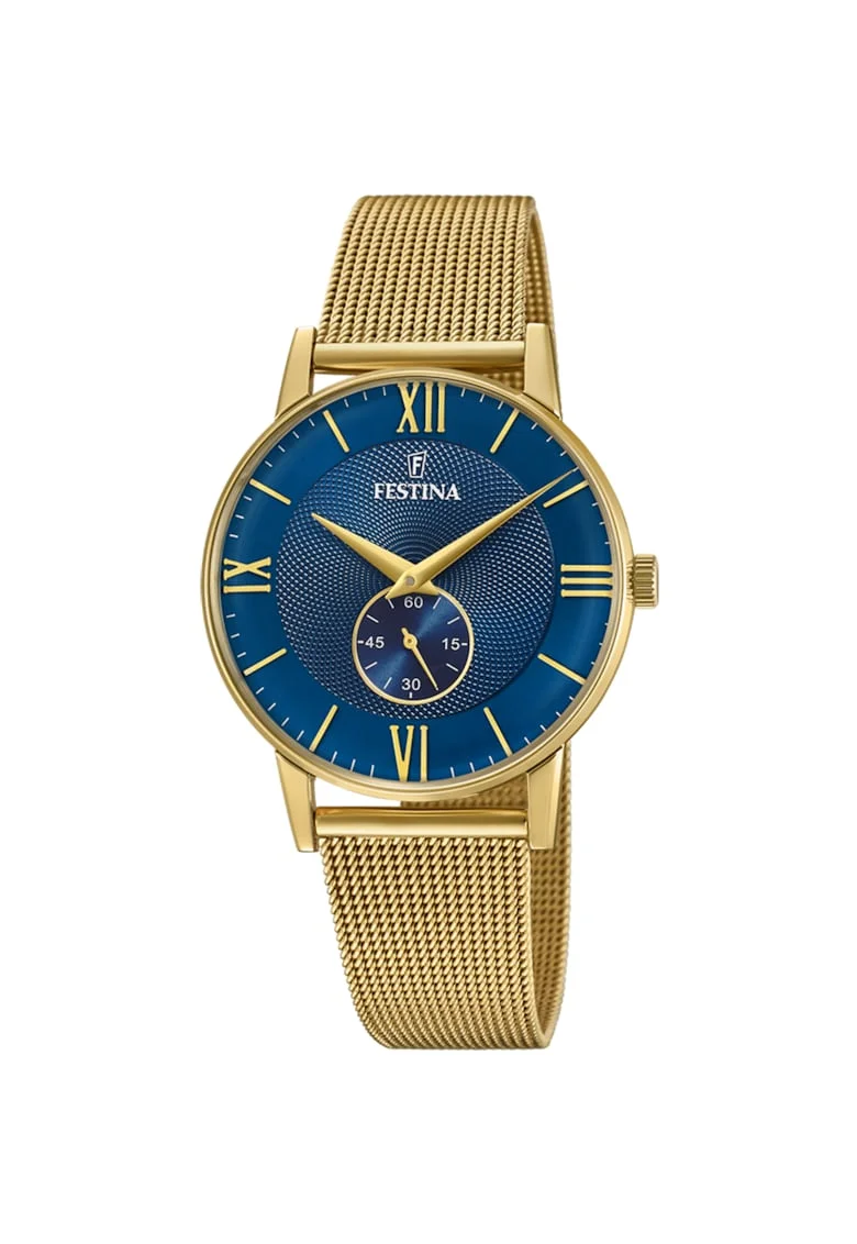 Ceas Dama,  Retro F20569, Albastru