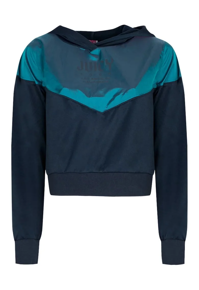 Hanorac cu model in doua nuante,