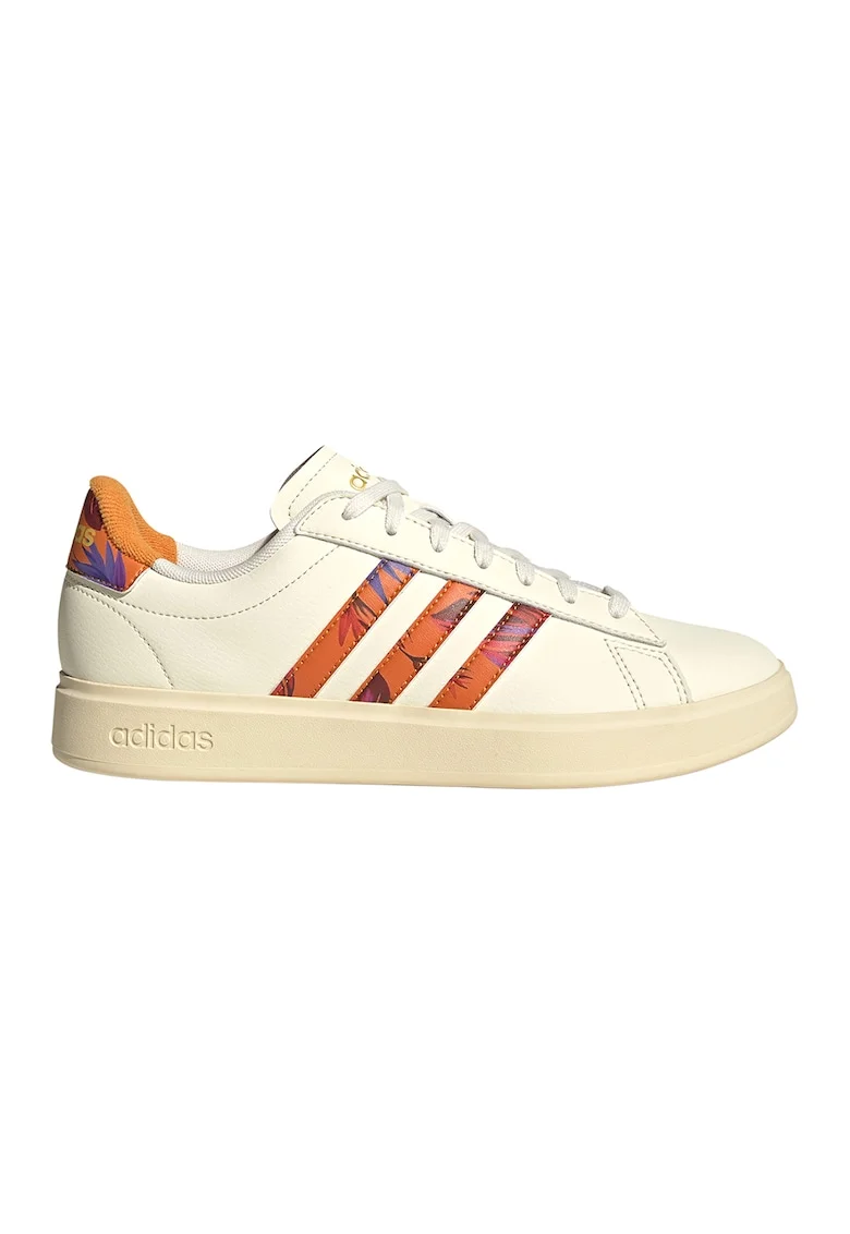Pantofi sport Grand Court 2.0, Alb/Portocaliu
