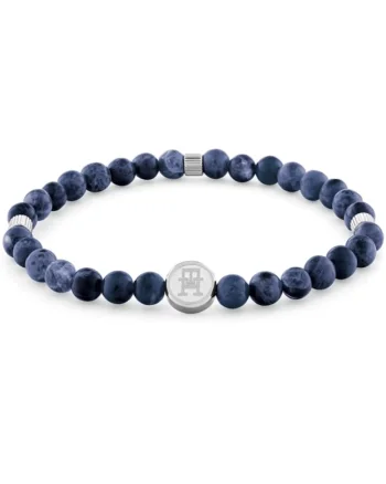 Bratara  cu sodalite 2790608, Argintiu, Albastru