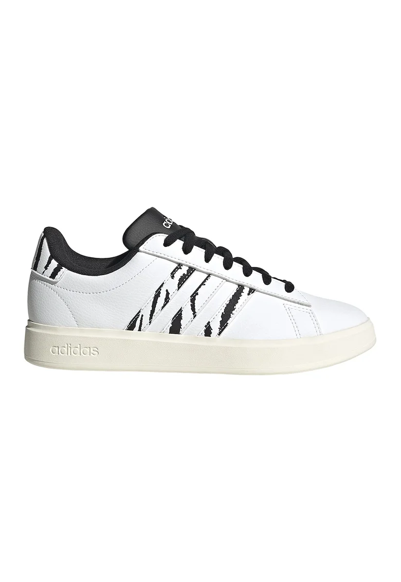 Pantofi sport Grand Court 2.0, Negru/Alb optic