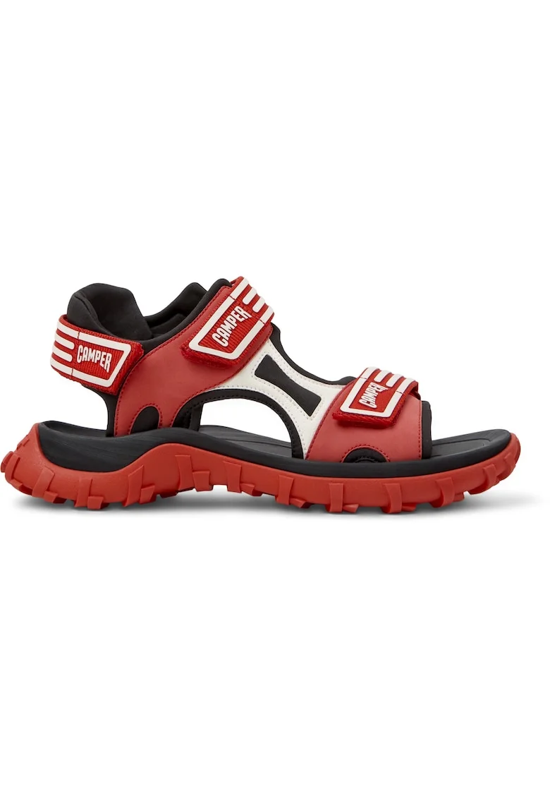 Sandale din material textil Trail Drift, Rosu