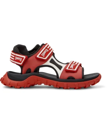 Sandale din material textil Trail Drift, Rosu