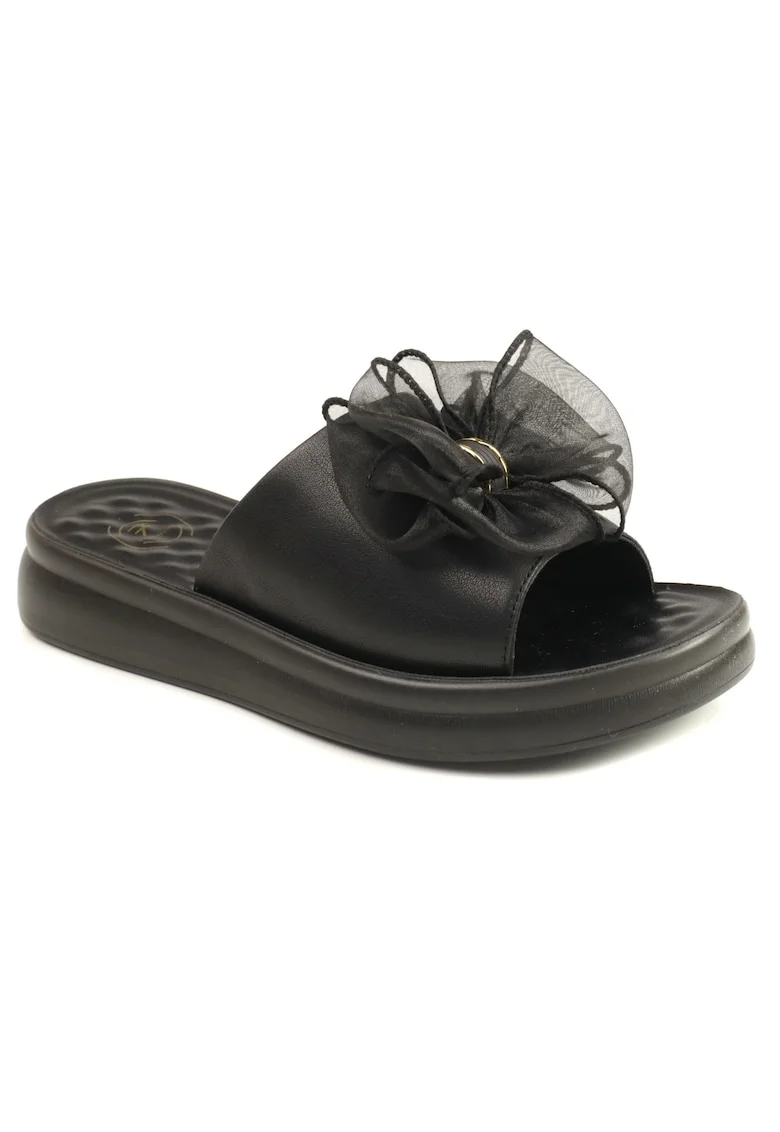 Papuci dama 28 31, Negru