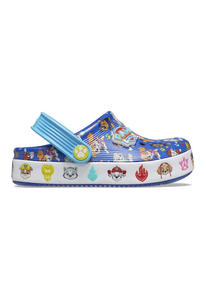 Saboti slingback cu imprimeu Paw Patrol, Multicolor