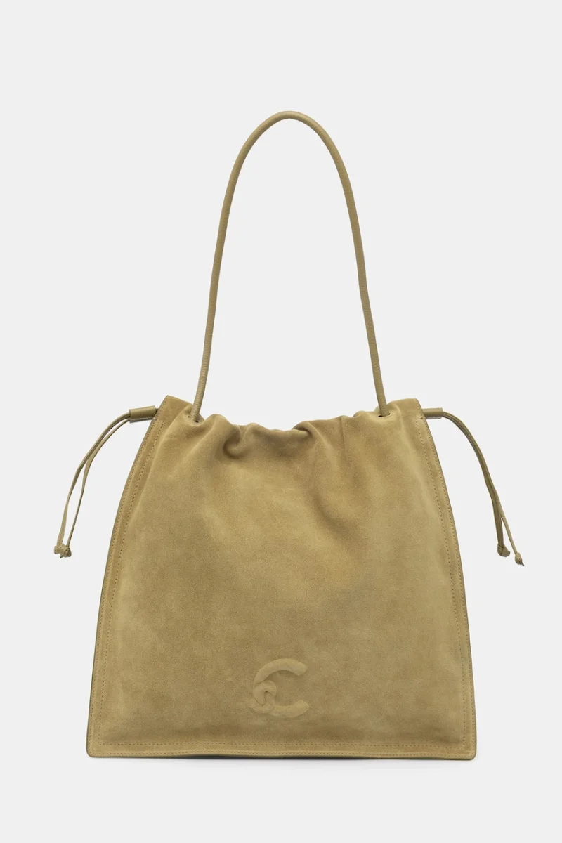 Coccinelle Geantă shopper de damă din piele întoarsă COCCINELLEDULSE SUEDE