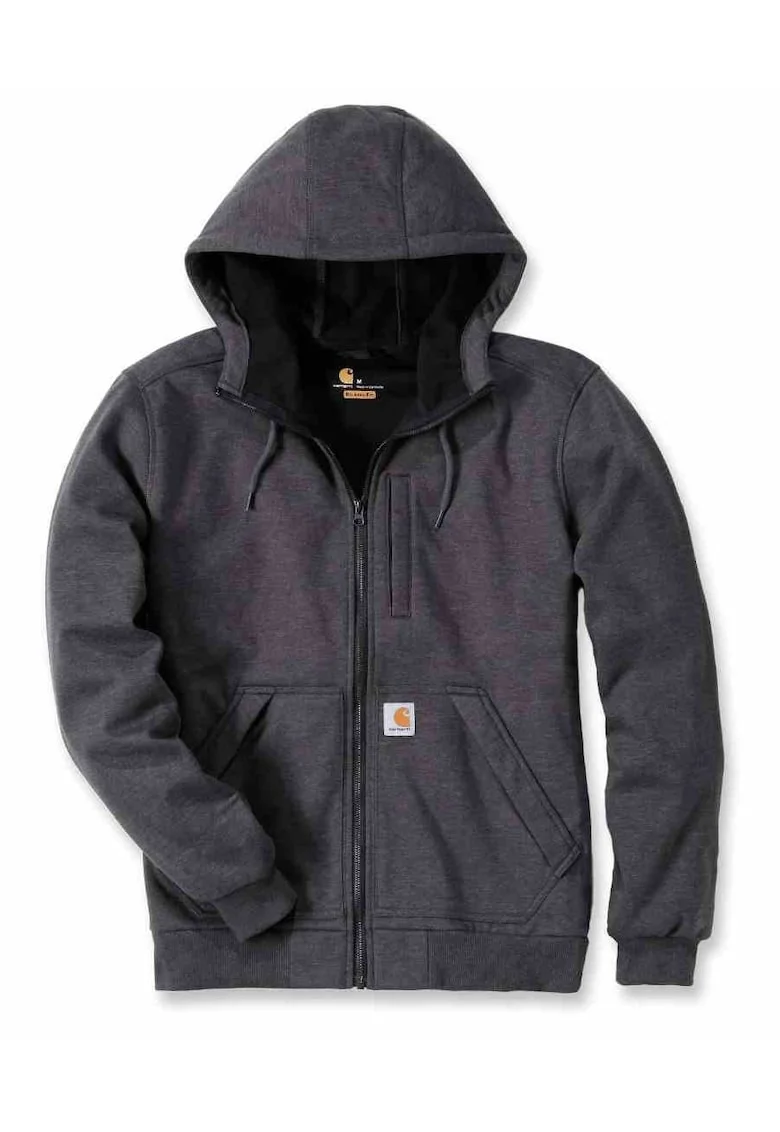 Hanorac unisex,  Poliester, Negru, XXL