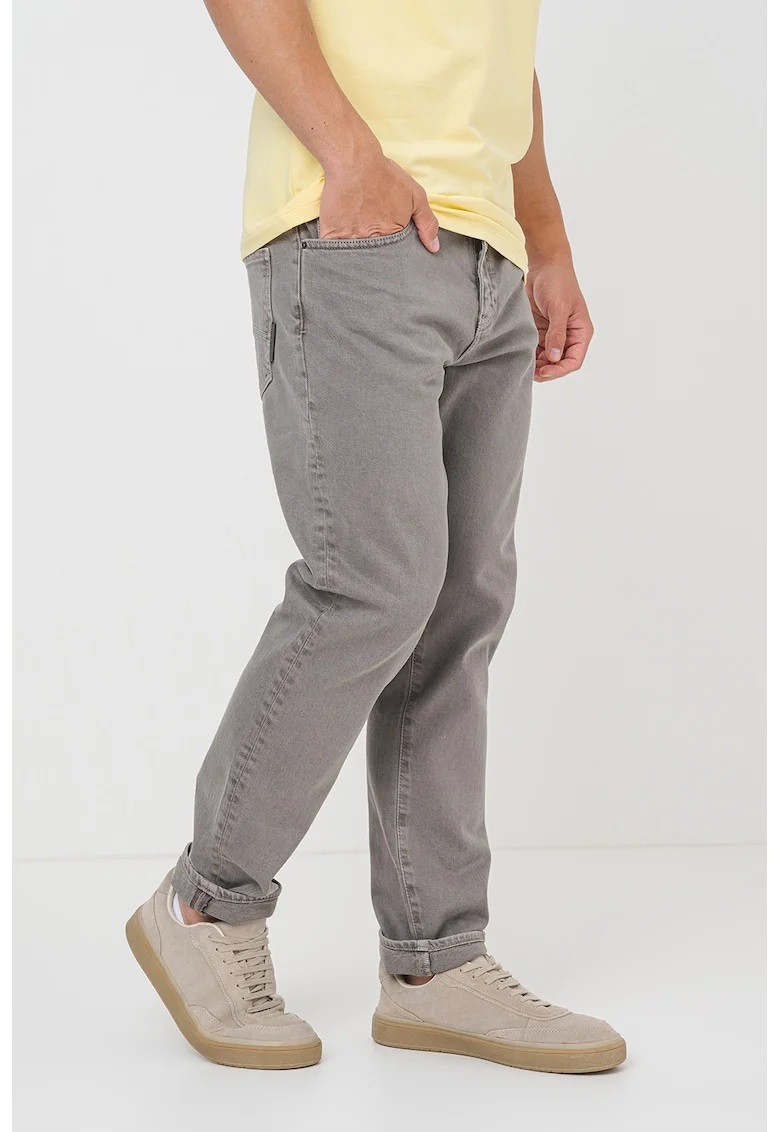 Blugi slim-fit, Gri inchis