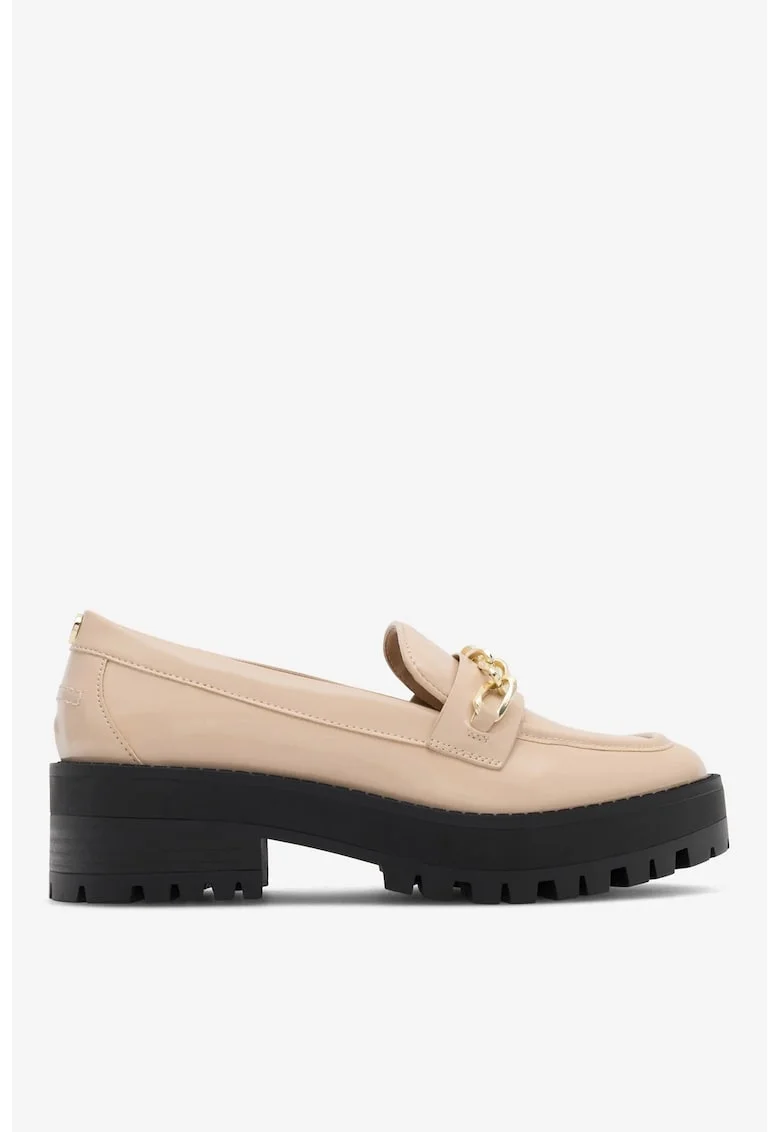 Mocasini dama  5905588152323, Sintetic, Bej, Bej