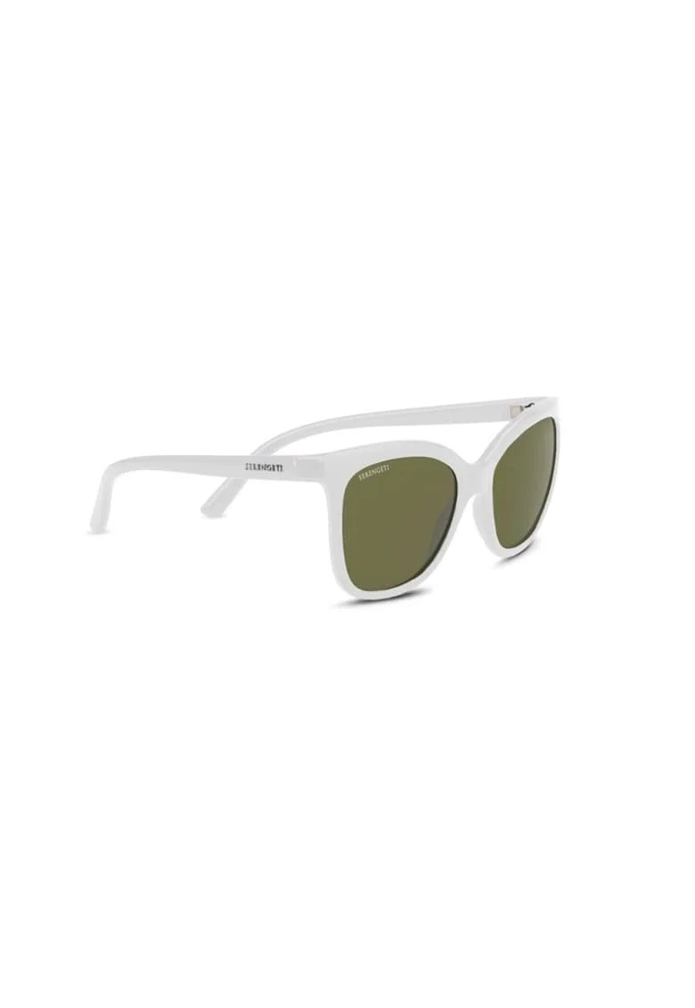 Ochelari  AGATA Matte White - Mineral Polarized 555nm
