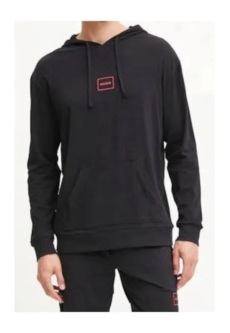 Hanorac barbati  negru, bumbac, regular