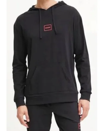Hanorac barbati  negru, bumbac, regular