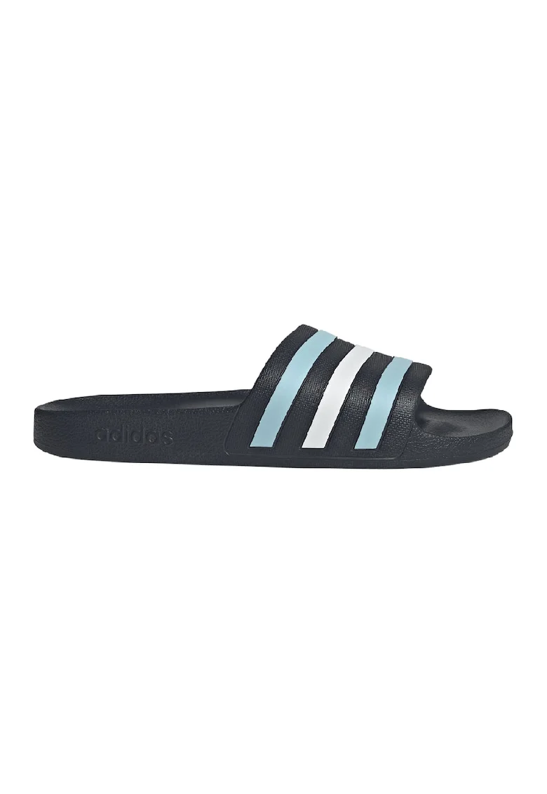Papuci din cauciuc Adilette Aqua, Albastru pastel/Negru