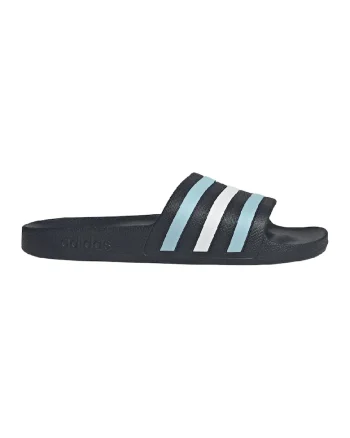 Papuci din cauciuc Adilette Aqua, Albastru pastel/Negru