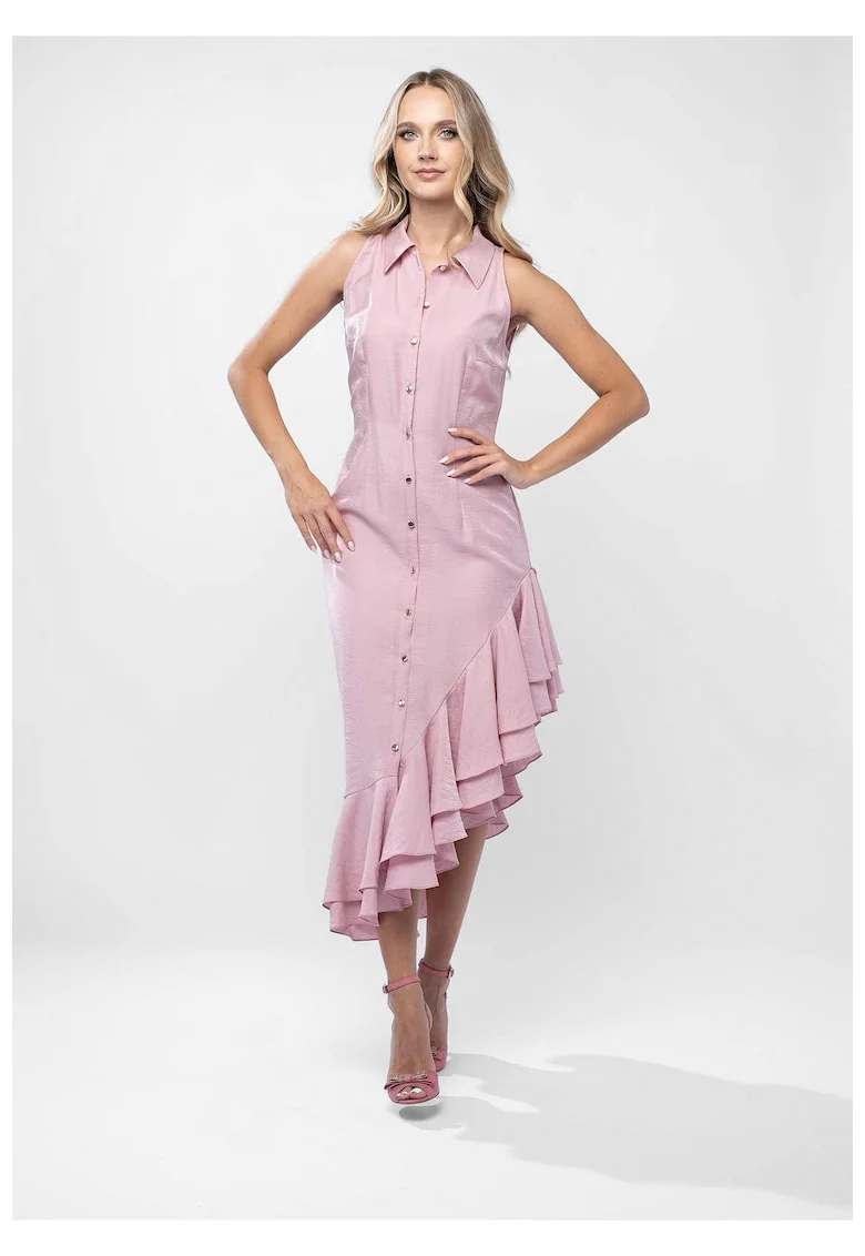 Rochie mini cu aspect stratificat