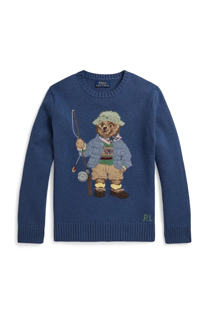 Polo Ralph Lauren pulover pentru copii, din bumbac