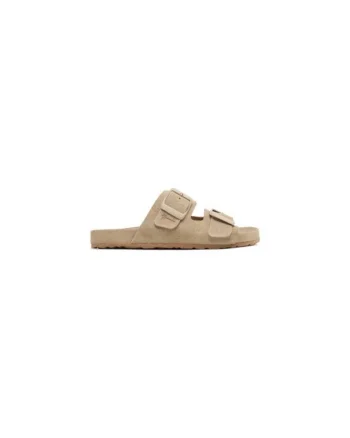 Papuci dama  302778027, Piele naturala, 35 EU, Bej