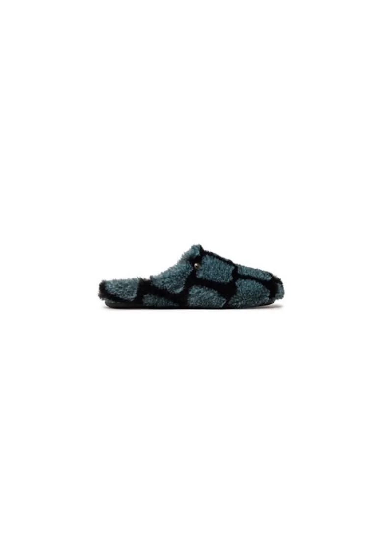 Papuci dama Grunland, 304391491, Textil, Negru, Negru