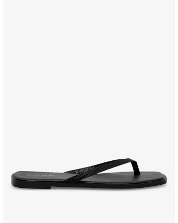 Papuci dama  5905588614685, Sintetic, Negru, Negru