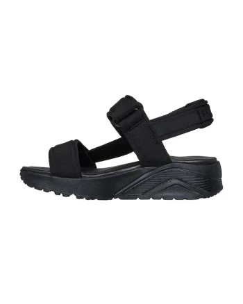 Sandale din material textil cu velcro Uno Lite, Negru