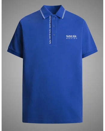 Tricou polo cu imprimeu logo, Albastru royal