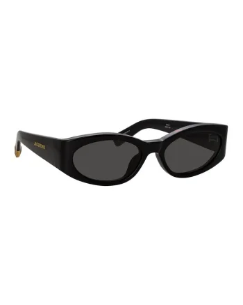 Ochelari de soare cat-eye, Negru