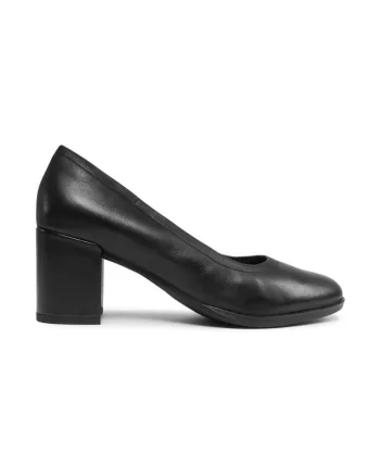 Pantofi dama,  302914, Piele naturala, Negru