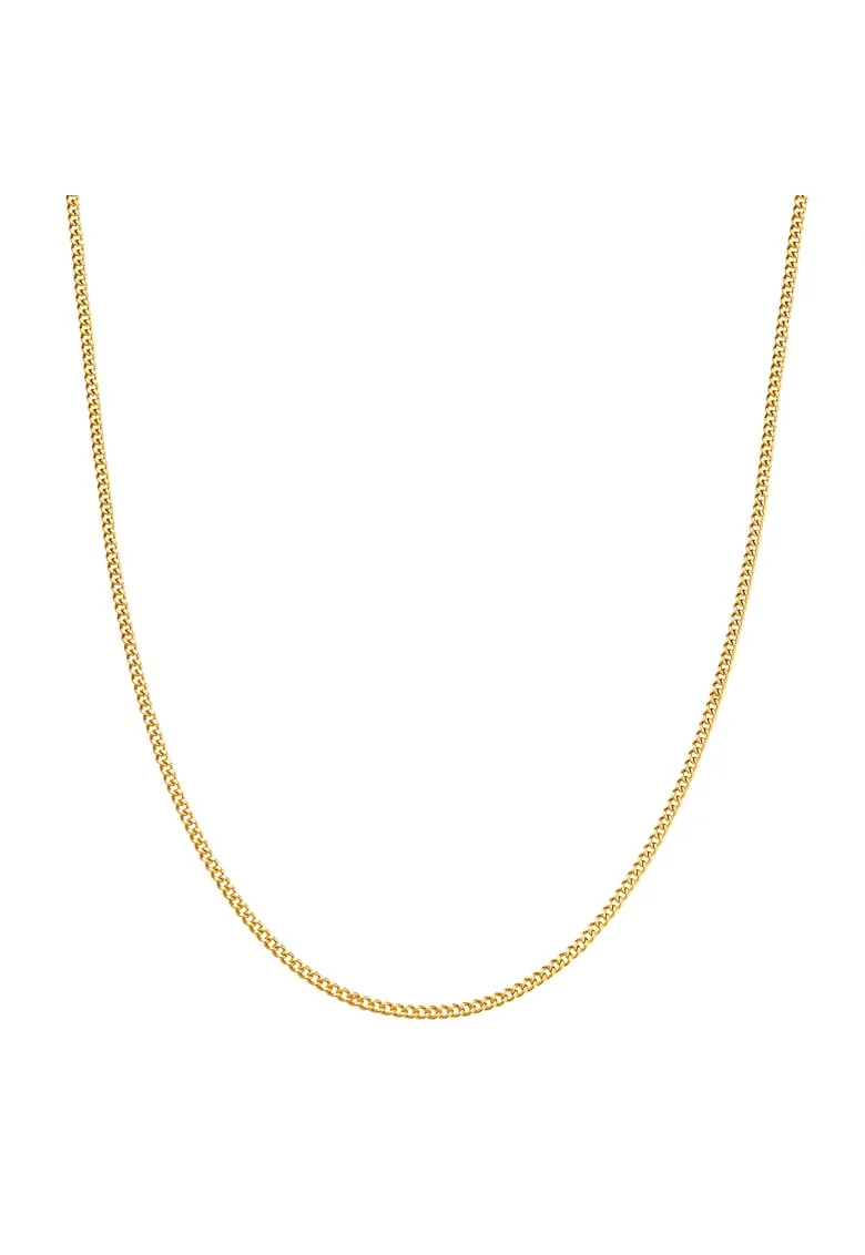 Colier placat cu aur de 14K, Auriu