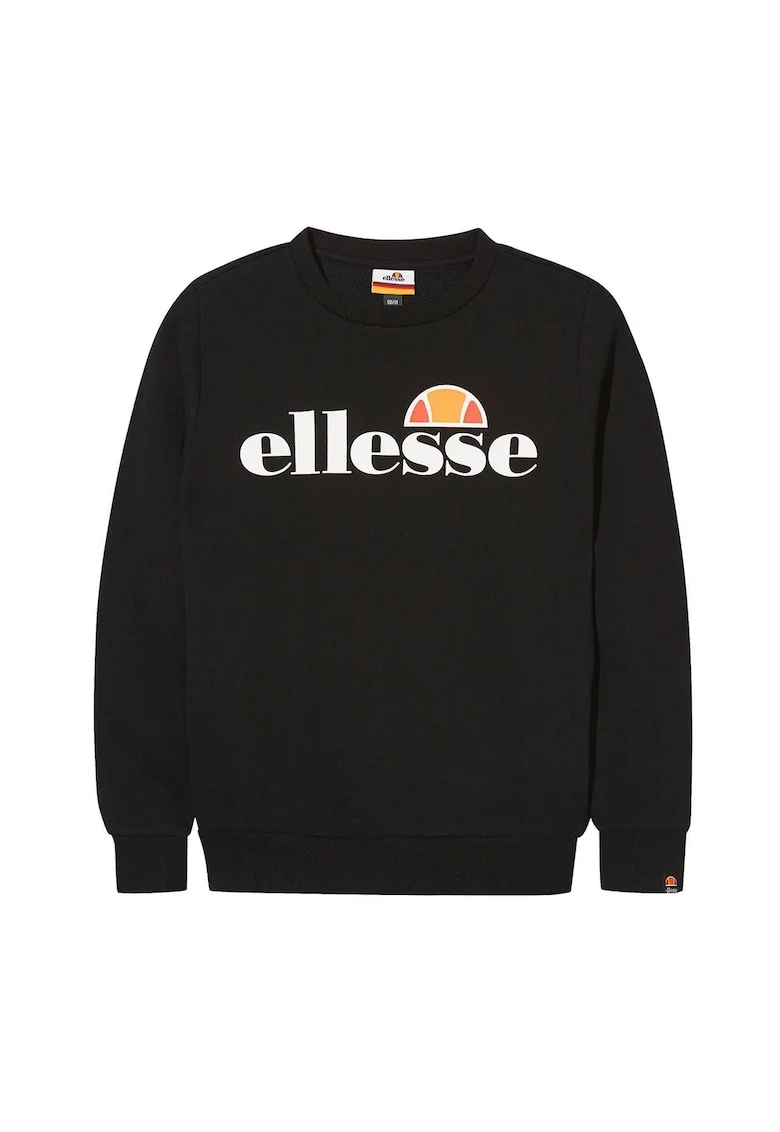 Bluza de trening cu logo Suprios, Negru
