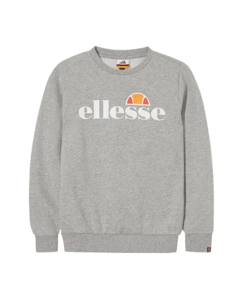Bluza de trening cu logo Suprios, Gri melange