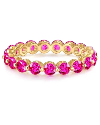Inel de aur de 14K filat