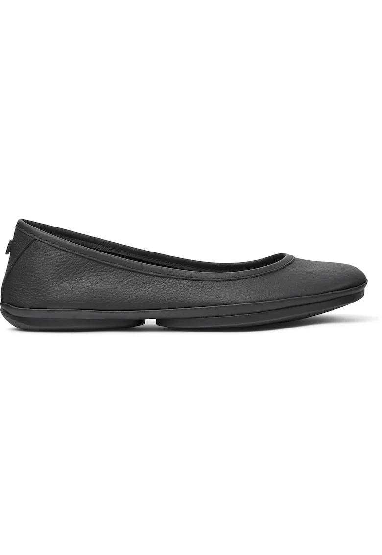 Balerini de piele Right Nina, Negru