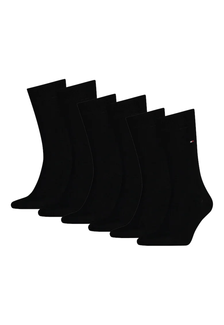 Set de sosete lungi - 6 perechi, Negru