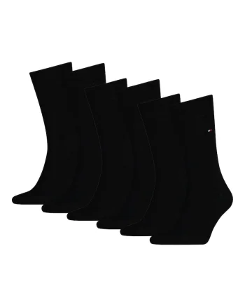 Set de sosete lungi - 6 perechi, Negru