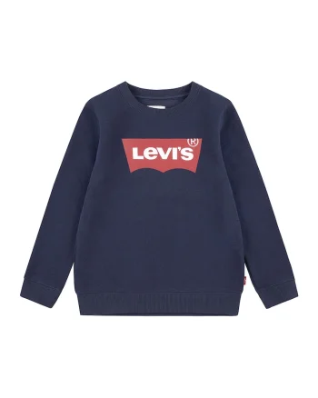 Bluza de trening cu imprimeu logo, Rosu/Bleumarin