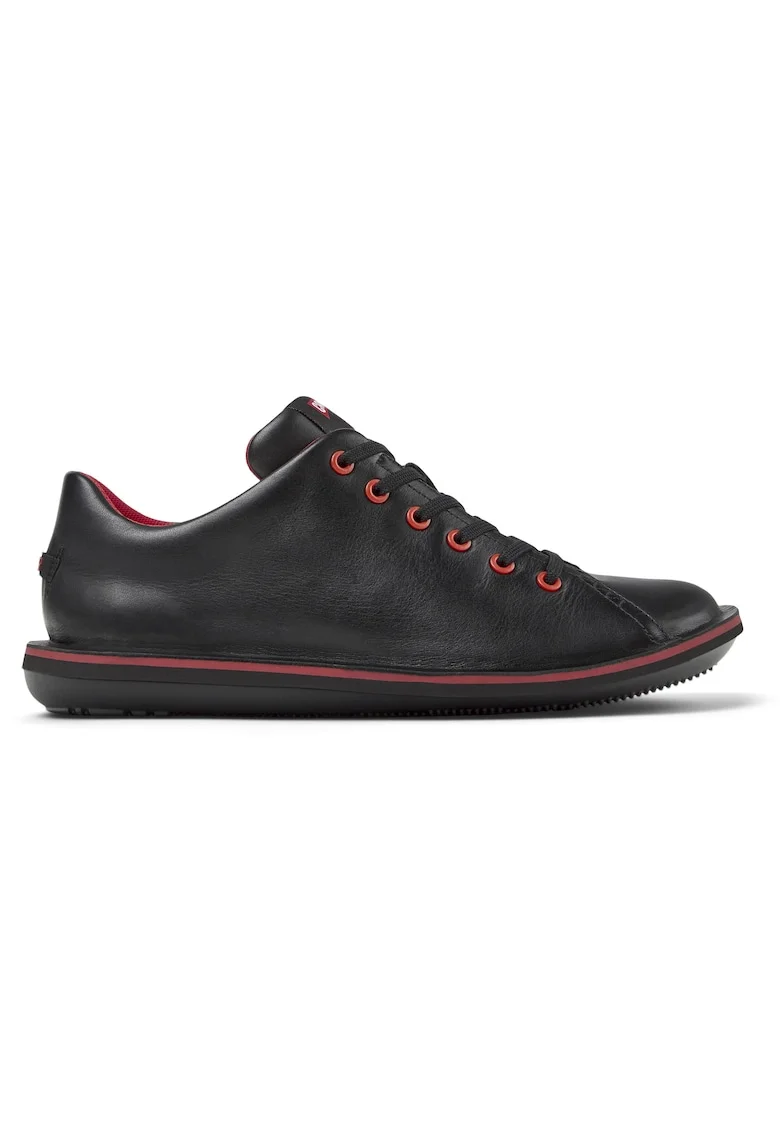 Pantofi sport de piele Beetle 26731, Negru