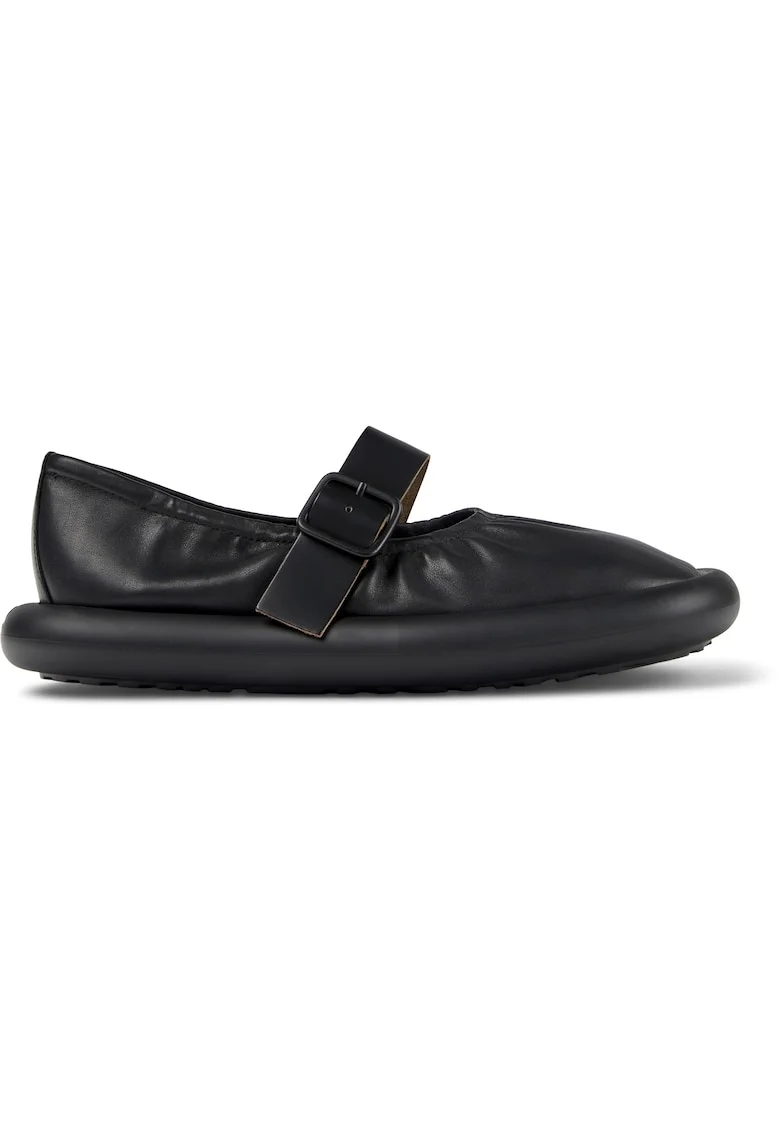 Pantofi de piele Aqua 26715, Negru