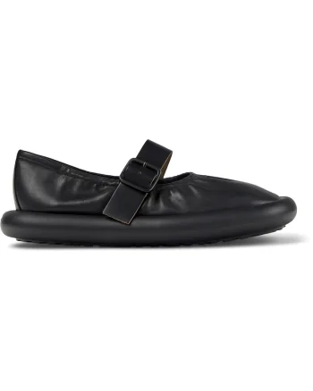 Pantofi de piele Aqua 26715, Negru