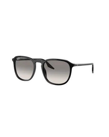 Ochelari de soare patrati unisex cu lentile in degrade, Negru