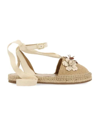 Sandale-espadrile Prescott, Maro deschis
