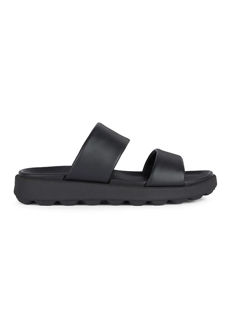 Papuci de piele, Negru