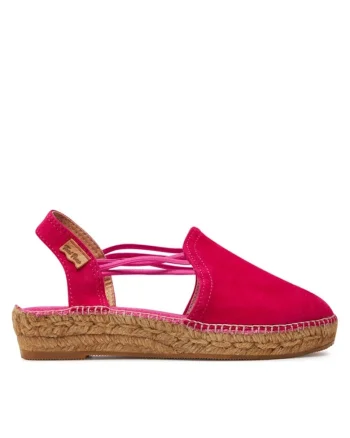 Sandale dama  303681760, Piele intoarsa, Roz