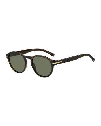 Ochelari de soare pantos cu aspect tortoise, Negru/Portocaliu inchis