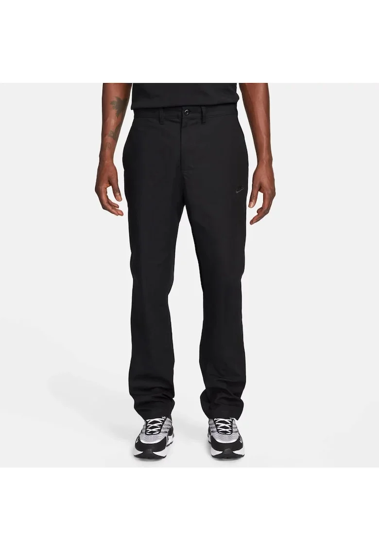 Pantaloni drepti Club, Negru