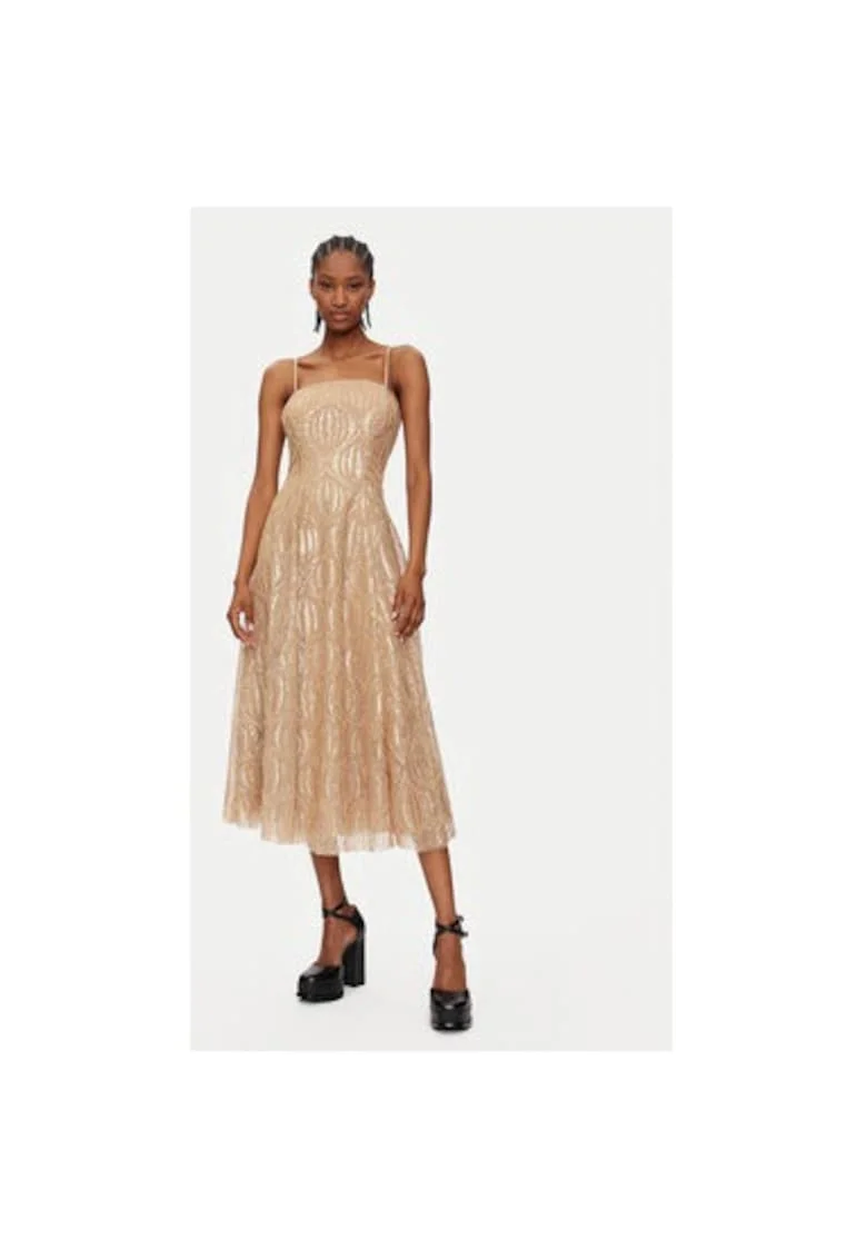 Rochie dama,  439679, Auriu