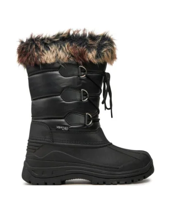 Ghete dama  304392405, Piele ecologica, 41 EU, Negru